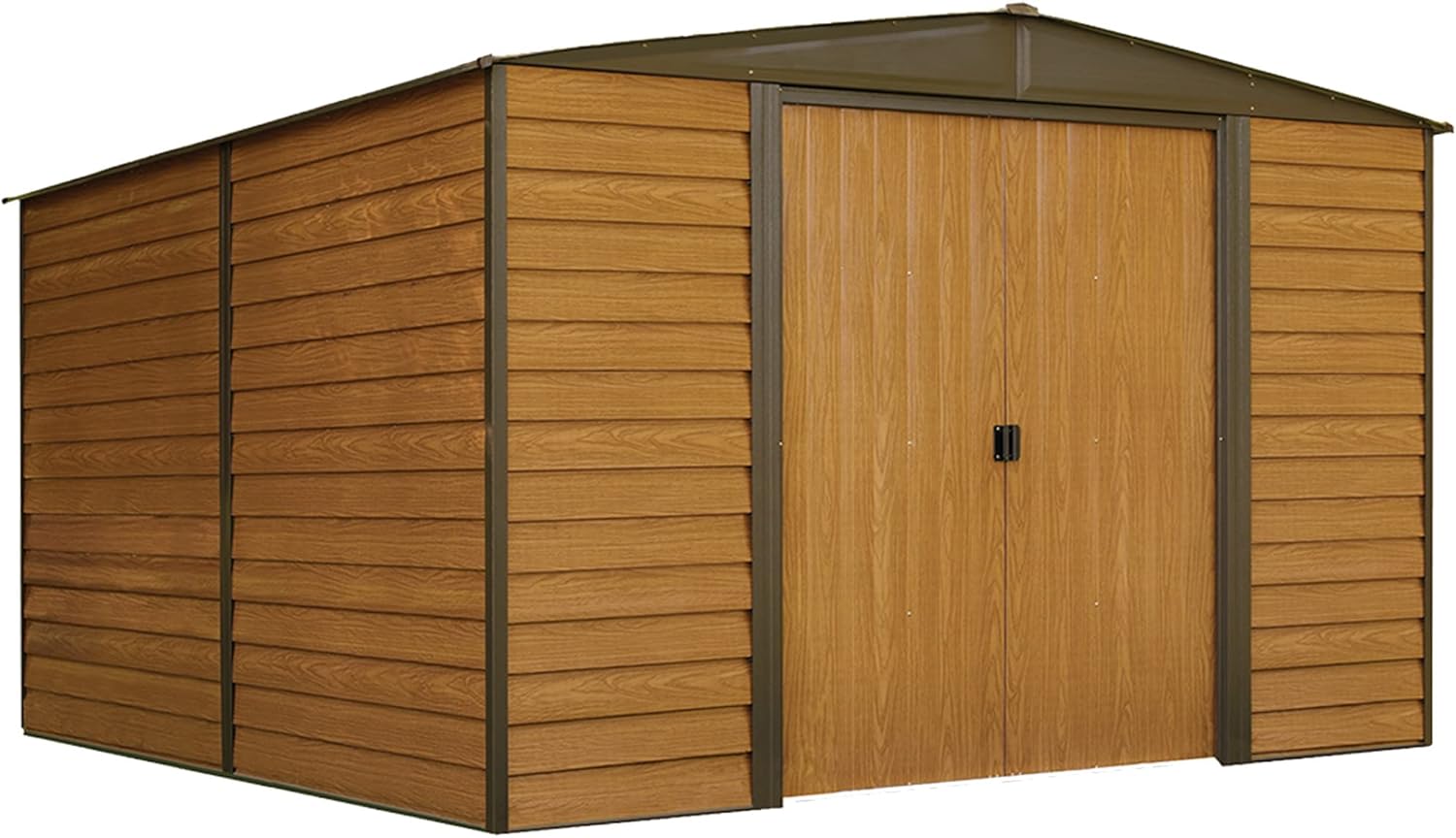 Arrow WR1012 Woodridge EG Steel Storage Shed, 10 by 12-Feet