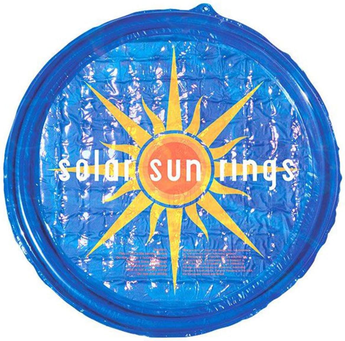 Solar Sun Rings 60-Inch UV Resistant Solar Pool Heater │ Above Ground & Inground Pools & Spas │ Sunburst │ 3-Pack
