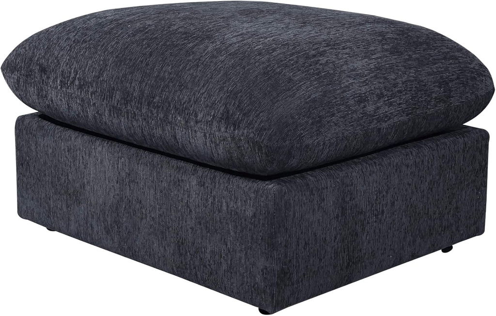 Ball & Cast 146' Oversized Modular L-Shaped Sectional Sofa,Large Chenille Upholstered Couch 8 Seat with Movable Ottoman&2 Pillows,Comfty Sectionals W/Wide Armrest&Deep Seat,for Living Room,Dark Gray