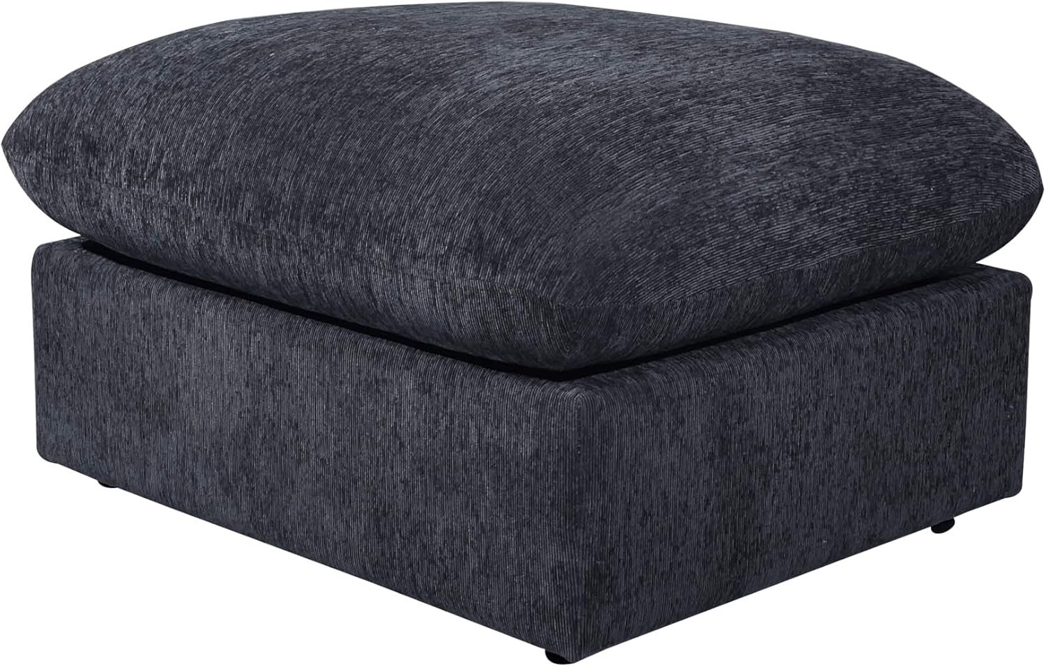 Ball & Cast 146' Oversized Modular L-Shaped Sectional Sofa,Large Chenille Upholstered Couch 8 Seat with Movable Ottoman&2 Pillows,Comfty Sectionals W/Wide Armrest&Deep Seat,for Living Room,Dark Gray