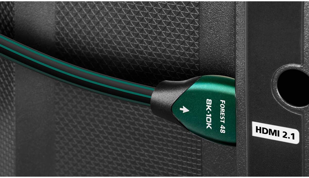 Sony K65XR70 65 Inch 4K Bravia LCD Mini LED Full Array HDR Google TV with an AudioQuest Forest HDM48FOR225 2.25M 48G 8K-10K HDMI Digital Cable (2024)