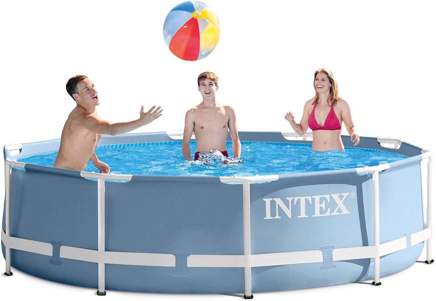 Intex 12ft X 30in Prism Frame Pool Set with Filter Pump