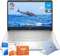 HP 2025 Laptop for Student Business, 14' Anti-Glare, Intel N150 CPU, 16GB RAM, 384GB Storage(128GB UFS+256GB MSD), WiFi 6, Copilot AI & 1 Year Office 365, Sky Blue, Windows 11 Pro, W/Accessories