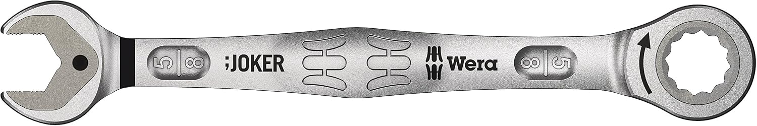 Wera 05020012001 Joker Set Imperial Combination Wrench-Set, 8 Pieces