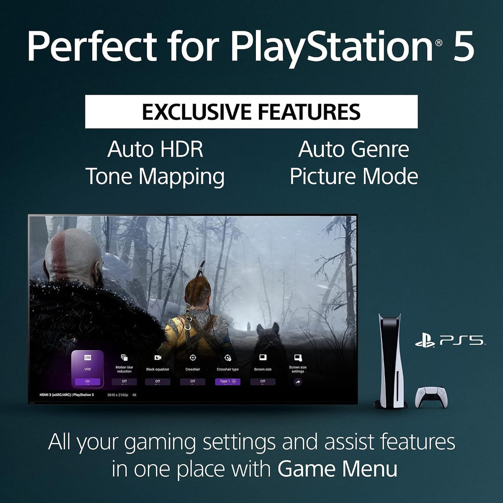 Sony 65 Inch Mini LED 4K Ultra HD TV X93L Series: BRAVIA XR Smart Google TV