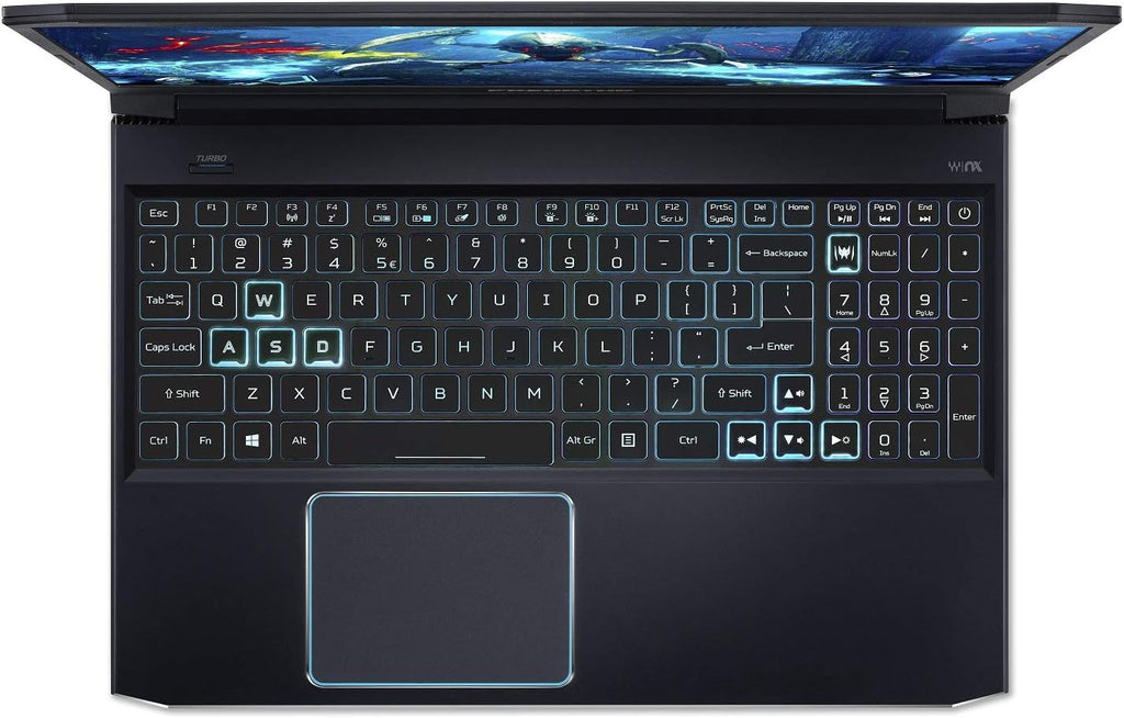 acer Predator Helios 300 Gaming Laptop PC, 15.6' Full HD 144Hz 3ms IPS Display, Intel i7-9750H, GeForce GTX 1660 Ti 6GB, 16GB DDR4, 256GB NVMe SSD, Backlit Keyboard, PH315-52-78VL