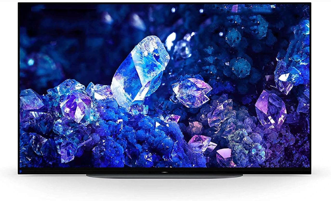 Sony XR48A90K 48' 4K Bravia XR OLED High Definition Resolution Smart TV with a Walts TV Full Motion Mount for 32'-65' Compatible TV's and Walts Screen Cleaner Kit (2022)