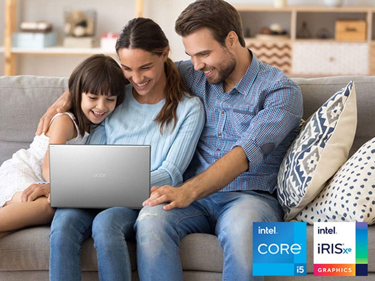 acer Aspire 5 A517-52-59SV, 17.3' Full HD IPS Display, 11th Gen Intel Core i5-1135G7, Intel Iris Xe Graphics, 8GB DDR4, 512GB NVMe SSD, WiFi 6, Fingerprint Reader, Backlit Keyboard