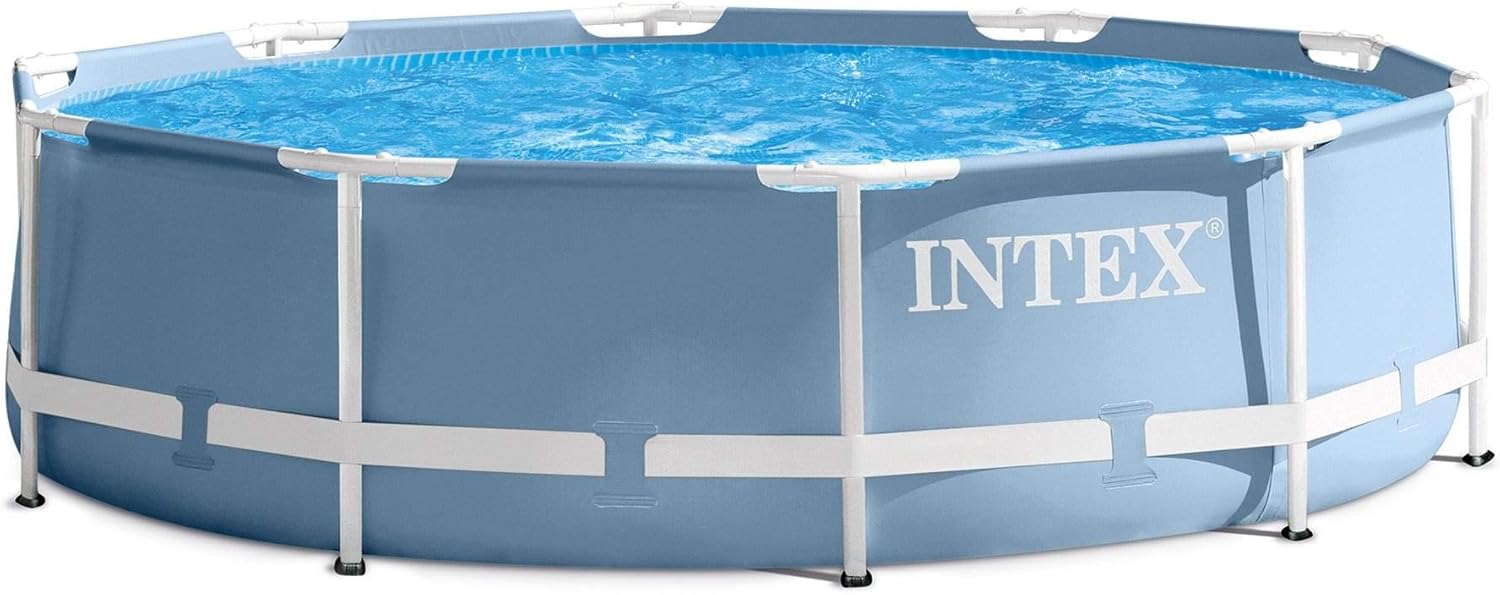 Intex 12ft X 30in Prism Frame Pool Set with Filter Pump