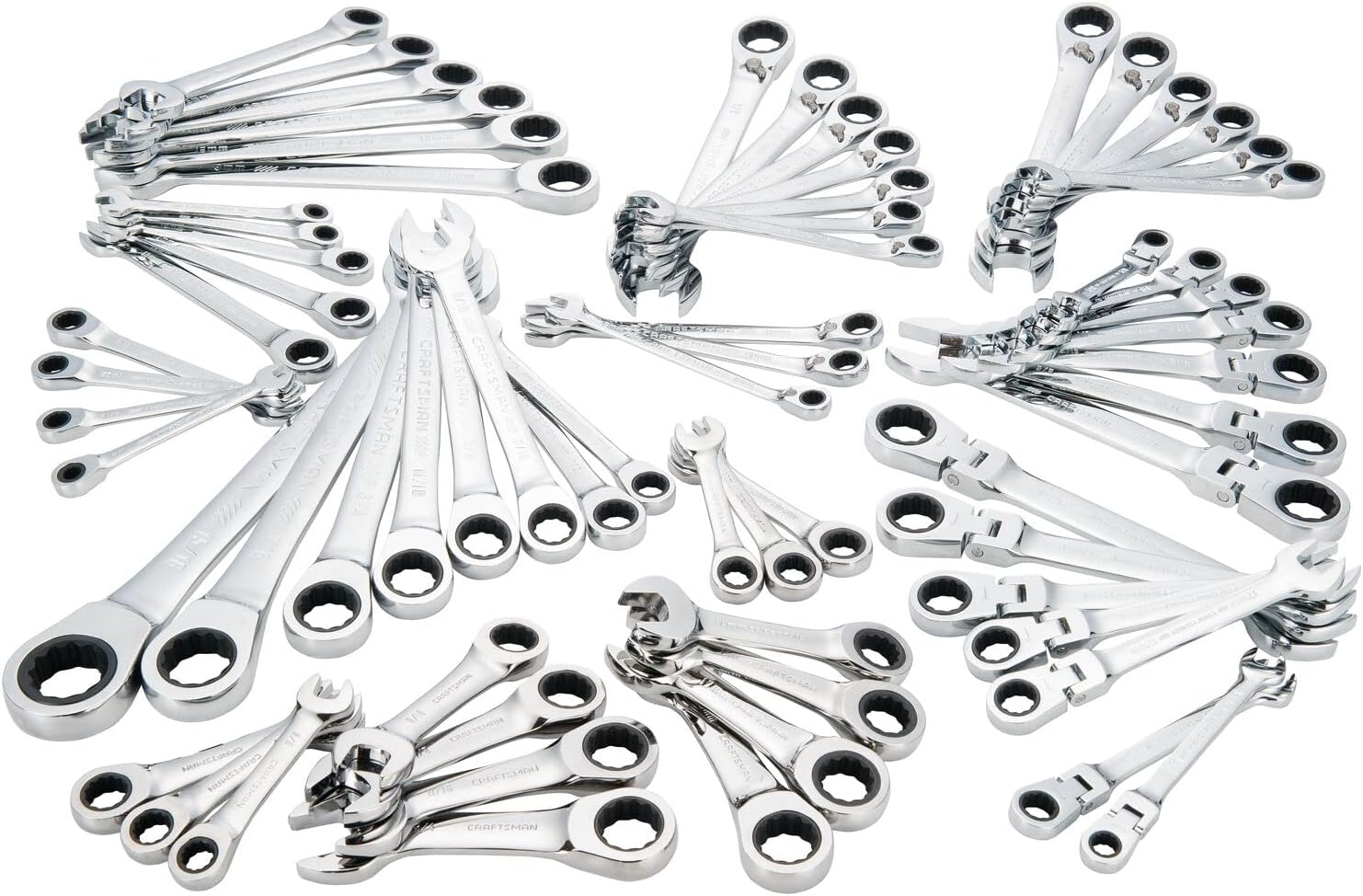CRAFTSMAN 67PC Ratcheting Wrench Set (CMMT87901)