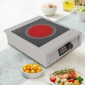 Commercial Induction Cooktop, 110V Induction Cooktop, Portable Induction Cooktop With LED Display,For Home Kitchens, Backyard Cooking, Motorhomes