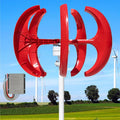 Wind Turbine Home Use Horizontal Generator Kits Blades with Controller to Charge Batteries Off Generator,3000W/4000W/5000W Vertical Wind Turbine Generator Kit for Home & Streetlights, 5 Blad