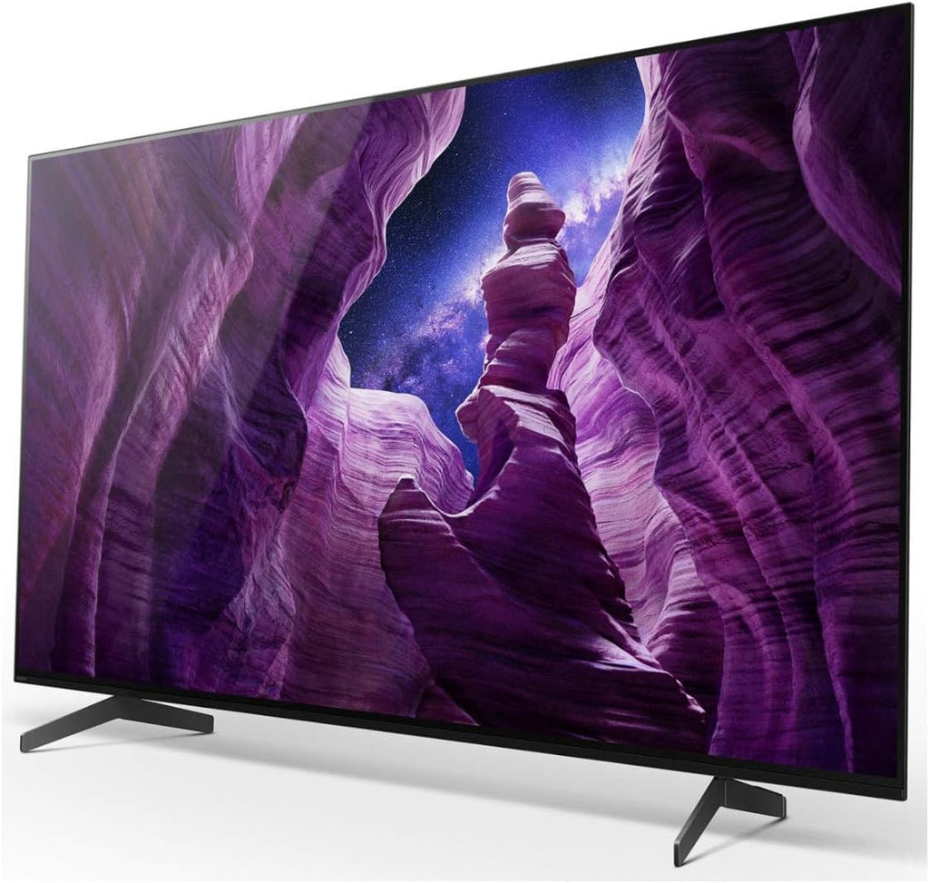 Sony A8H 55-inch TV: BRAVIA OLED 4K Ultra HD Smart TV with HDR and Alexa Compatibility - 2020 Model