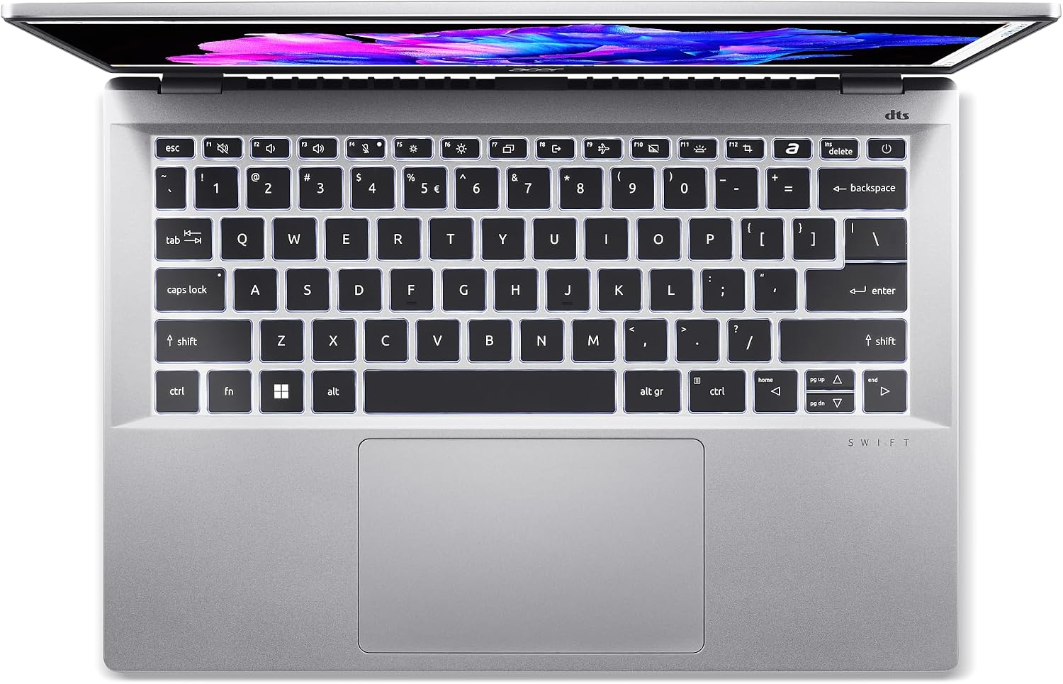 acer Swift Go 14 Intel Evo Thin & Light Laptop | 14' 1920 x 1200 Touch Display | Unlock AI Experiences | Intel Core Ultra 7 Processor 155H | Intel ARC | 16GB LPDDR5X | 512GB SSD | SFG14-72T-718K