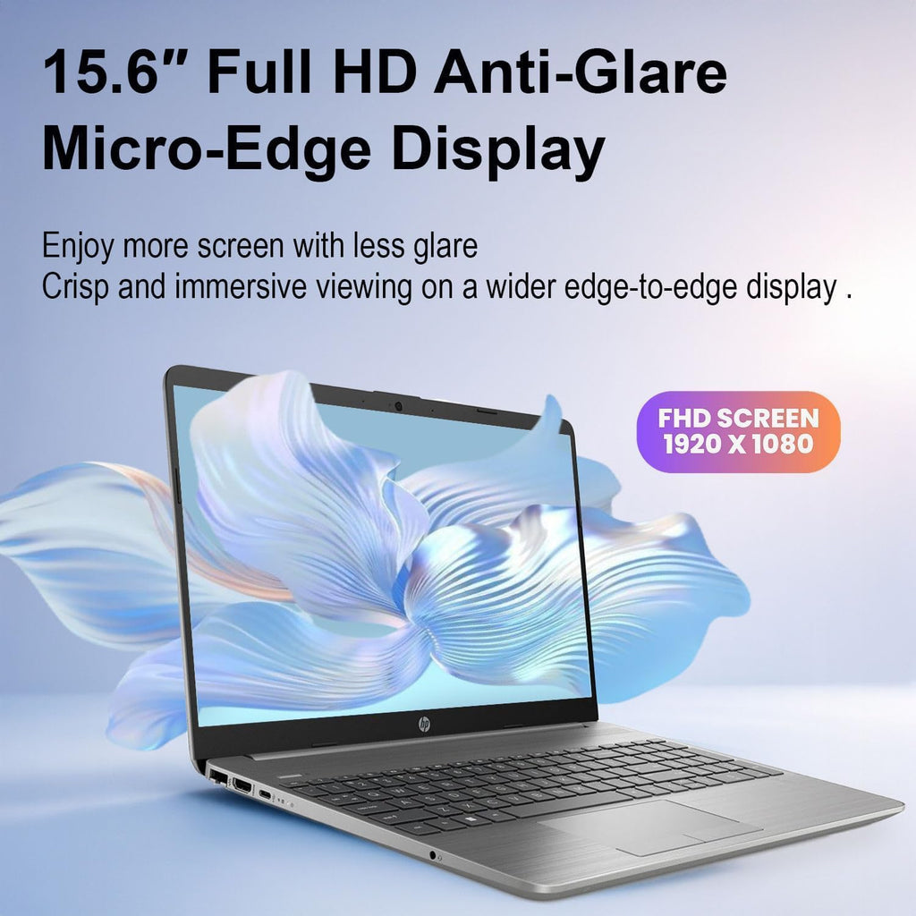 HP 2026 New Generation 15.6' FHD Business and Student Laptop, Microsoft Office 365 for the Web, Intel Powerful CPU, 8GB RAM, 256GB SSD, Wi-Fi 6, Ultra Slim Design, Long Battery Life, Windows 11 Pro