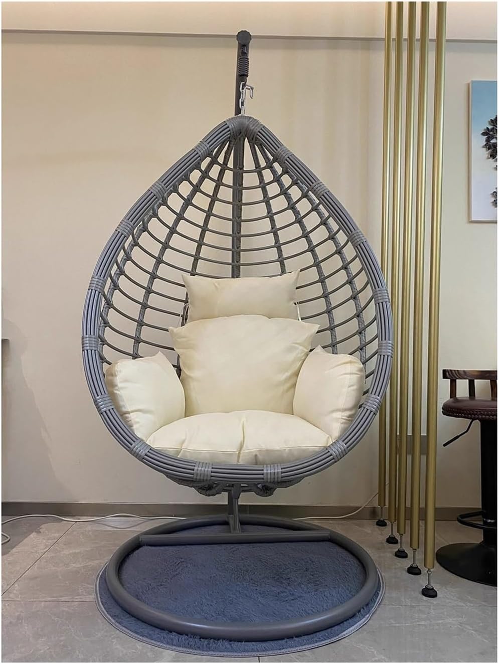 Wicker Chairs Hanging Chair Balcony Household Swing Adult Indoor Hammock Rocking Chair Outdoor Courtyard Patio Chair