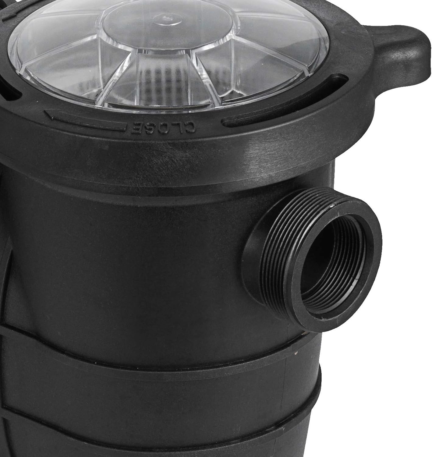 Hitgrand 2HP Self Primming Pool Pump, Inground Above Ground Swimming Pool Pump Upgraded 110V/220V Dual Voltage, 1500W 60HZ Single Speed Pumps with Strainer Basket Silent Operation