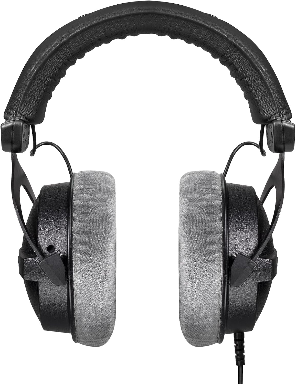 beyerdynamic DT 770 PRO, Wired Headphones, 3m Coiled Cable, Black with Gray Ear Pads
