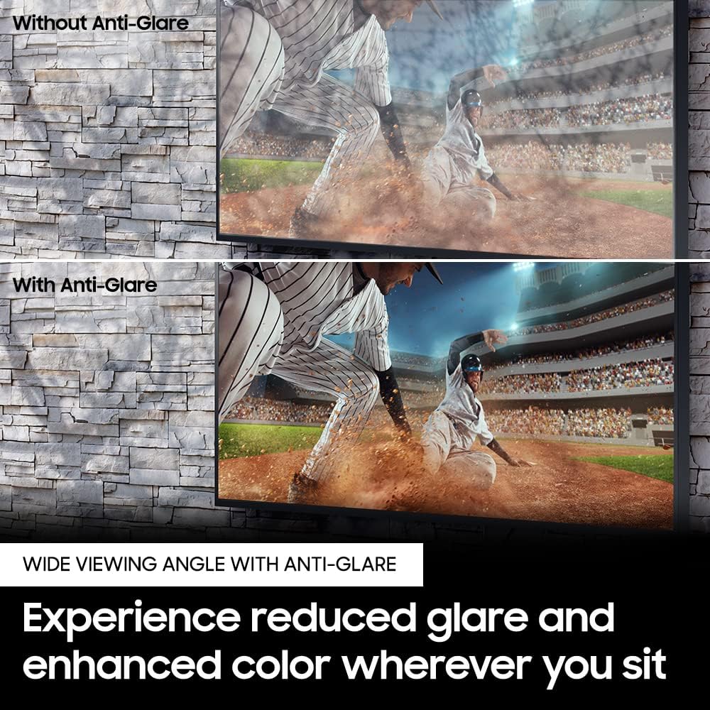 SAMSUNG 65-Inch Class Terrace Full Sun Outdoor QLED 4K Smart TV with Alexa Built-in QN65LST9TAFXZA, 2021 Model (Renewed)