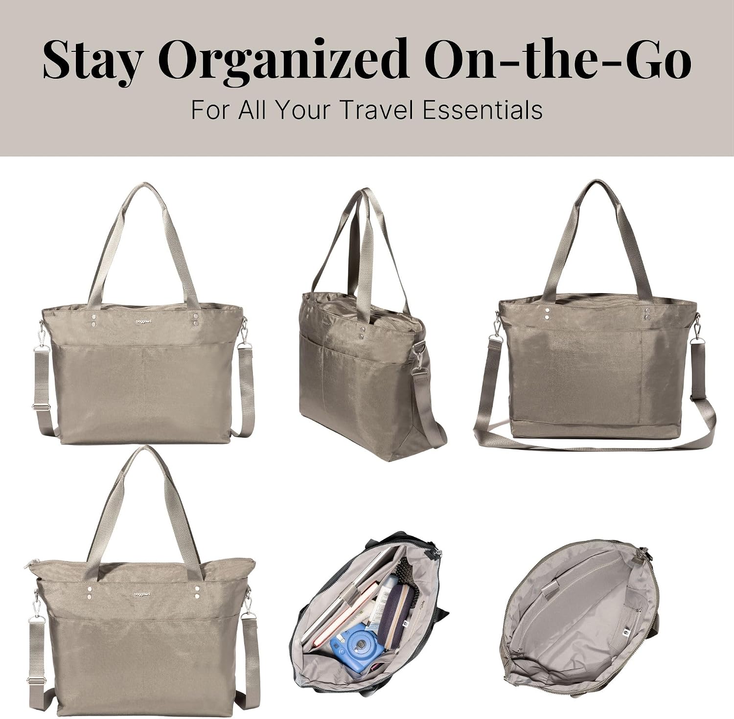 Baggallini Carryall Laptop Tote