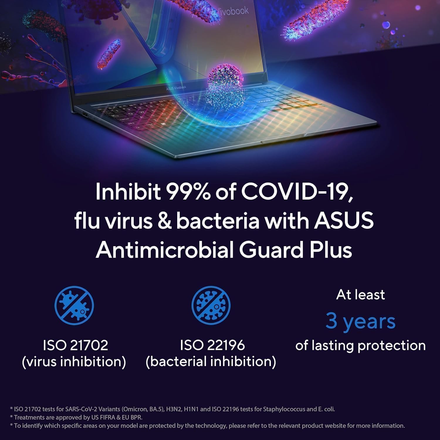 ASUS VivoBook 15 High Performance Laptop in Blue Intel 10-core i5 up to 4.2Ghz 8GB RAM 256GB SSD 15.6in FHD Web Cam HDMI W11 (F1504B – Renewed)