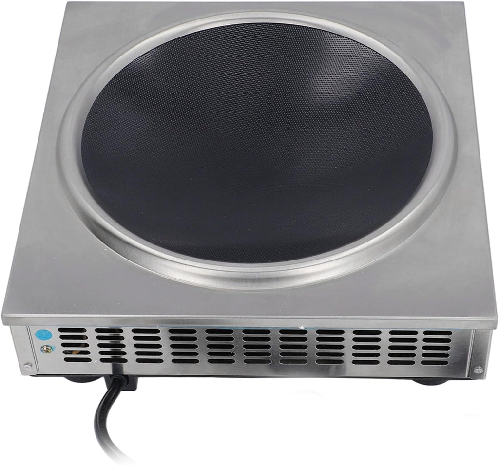 3500W Portable Induction Cooktop Concave Design Induction Hot Plate Countertop Burner with Sensor Touch Panel for Cooking (US Plug 110V)