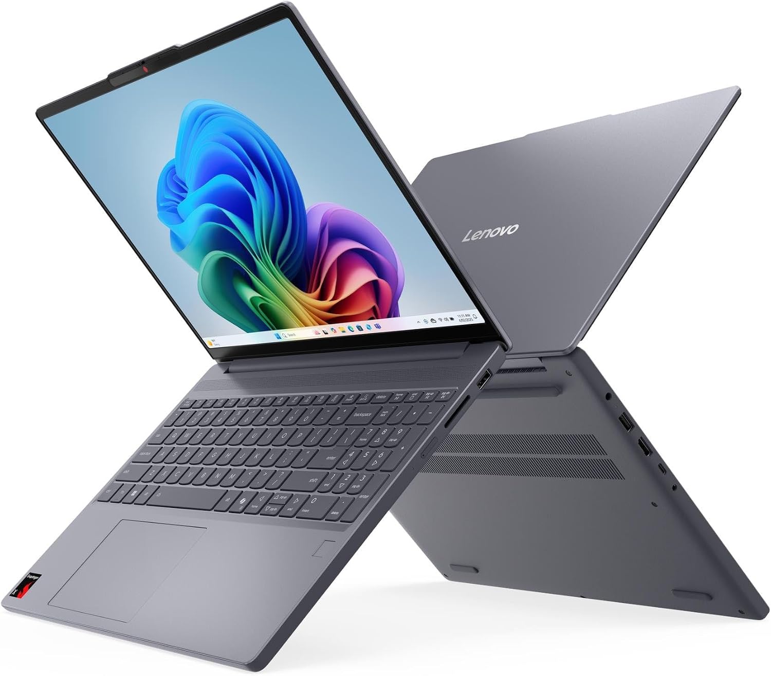 Lenovo 2025 IdeaPad Slim 3 15.3' WUXGA IPS Touchscreen Laptop 8-Core Qualcomm Snapdragon X X1-26-100 16GB LPDDR5 4TB SSD USB-C WiFi BE BT Webcam HDMI1.4 Backlit KB Fingerprint Windows 11 Home