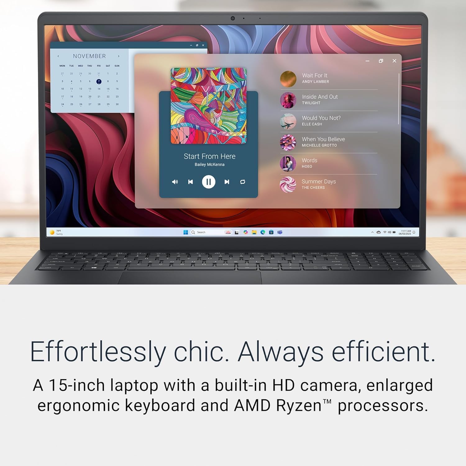 Dell 15.6 Inch Inspiron 15 Touchscreen Laptop | AMD Ryzen 5 7530U CPU (6 Cores, 12 Threads) | 32GB RAM, 1TB SSD | Windows 11 | ExpressCharge (Up to 80% in 1 Hour) | Ergonomic Lifted Hinge Design