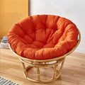 Thickened Overstuffed Round Chair Cushion - Hanging Egg Chair, Swing Rocking Chair Seat Cushion