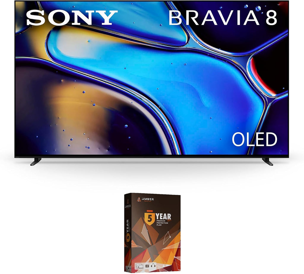 Sony K55XR80 55 Inch IMAX Enhanced Bravia OLED 4K HDR Google TV with 5 Year Amber Protection Plan (2024)