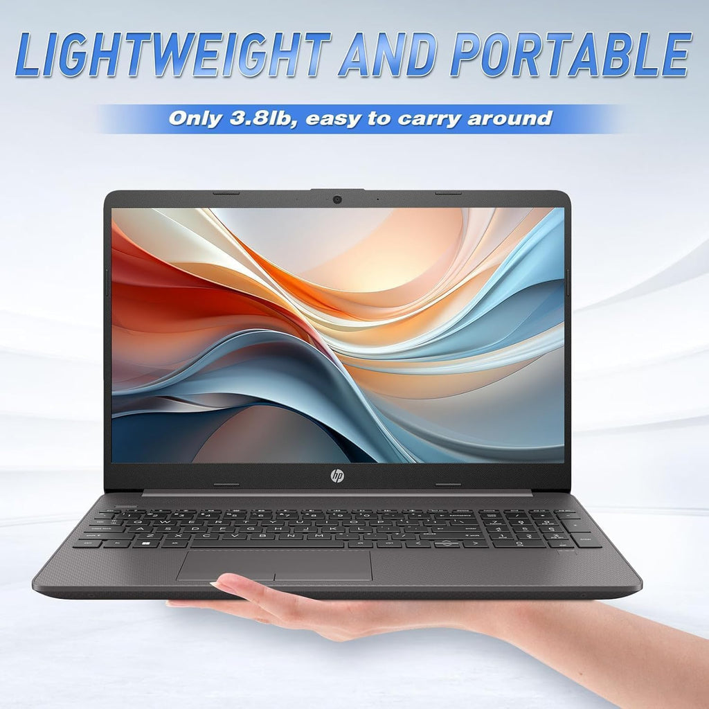 HP 15.6' FHD WorkBook Business Laptop • 16GB RAM • 512GB SSD • AMD Performance CPU • Windows 11 Pro + Copilot AI • Wi-Fi 6 & RJ-45 • All-Day Battery – Built for Work & Productivity