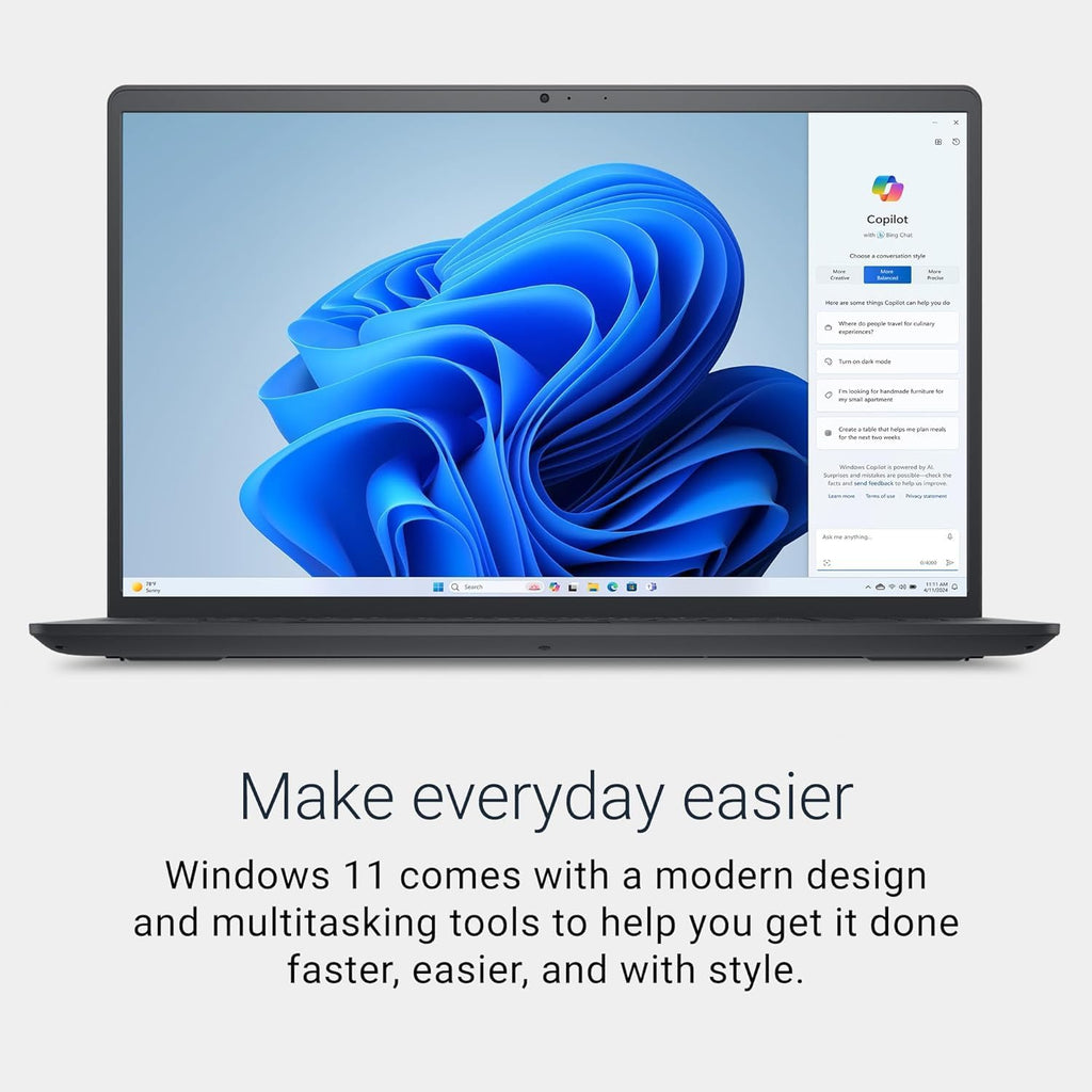 Dell 15.6 Inch Inspiron 15 Touchscreen Laptop | AMD Ryzen 5 7530U CPU (6 Cores, 12 Threads) | 64GB RAM, 1TB SSD | Windows 11 | ExpressCharge (Up to 80% in 1 Hour) | Ergonomic Lifted Hinge Design