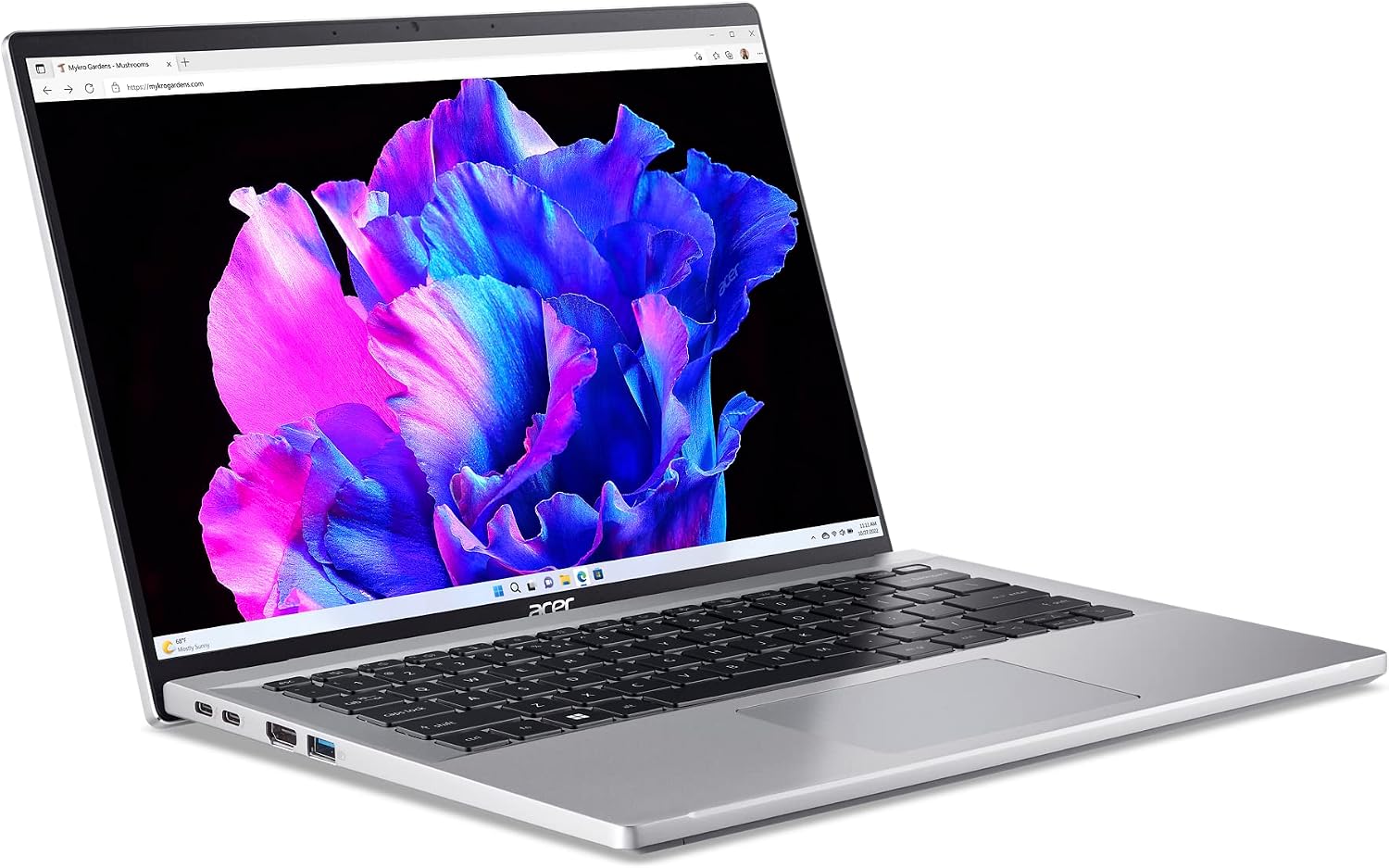Acer Swift Go Intel Evo Thin & Light Premium Laptop 14' 1920x1200 100% sRGB Touch Screen Display Intel Core i7-1355U Intel Iris Xe 16GB LPDDR5 512GB Gen 4 SSD SFG14-71T-72QV