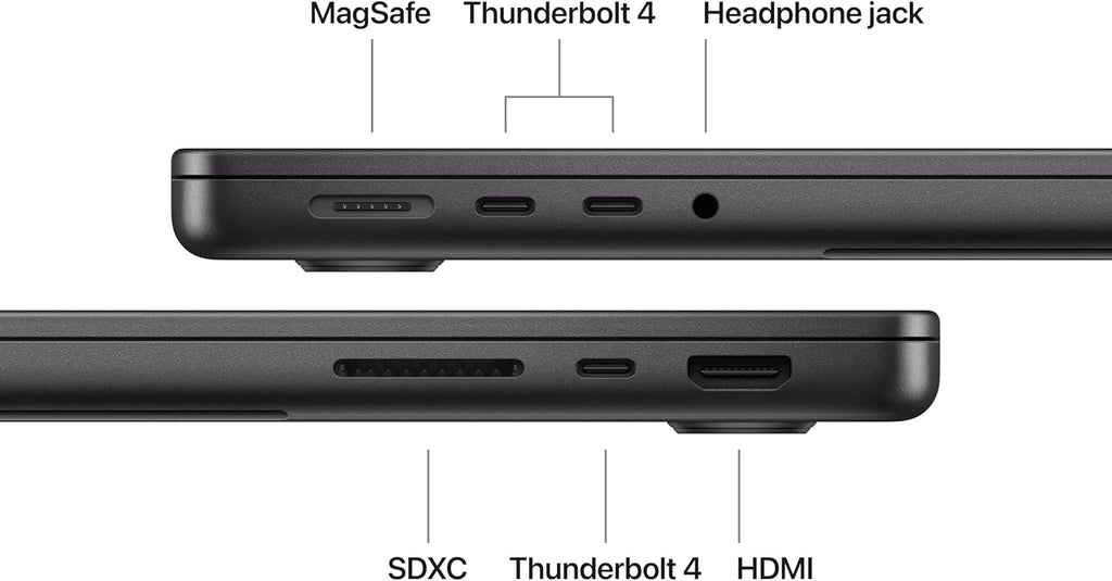Apple 2025 MacBook Pro Laptop with Apple M5 chip with 10‑core CPU and 10‑core GPU: Built for AI, 14.2-inch Liquid Retina XDR Display, 16GB Unified Memory, 512GB SSD Storage; Space Black