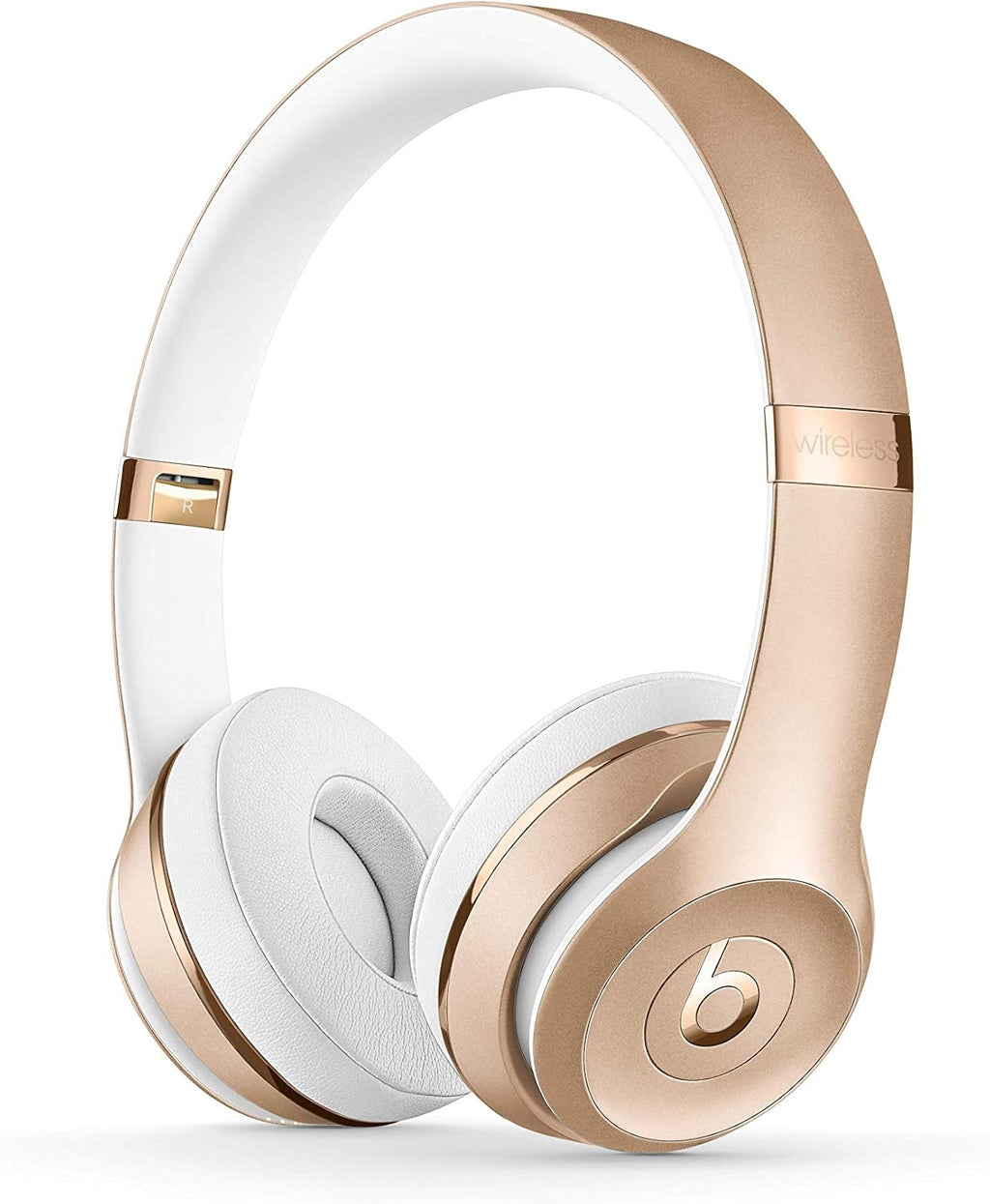 Beats Solo3 Wireless On-Ear Headphones - Apple W1 Headphone Chip, Class 1 Bluetooth, 40 Hours of Listening Time - Gold (Previous Model)