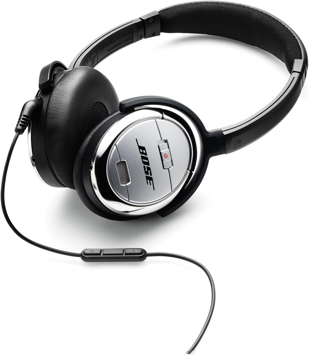 Bose QuietComfort 3 Acoustic Noise Cancelling Headphones, Black (Renewed)