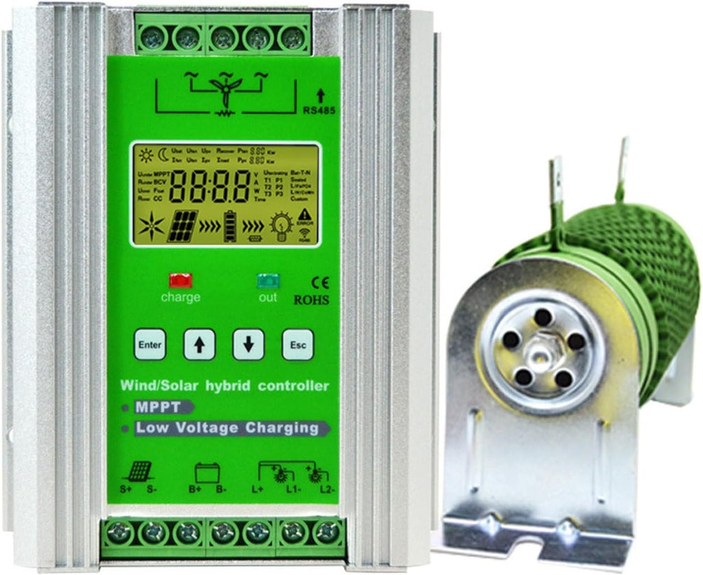 Wind Turbine Solar Hybrid Charge Controller,Solar Charge Controller,Wind Turbine Generator,3000w/5000w/6000w/8000w Solar Panel Auto Regulator,48V-5000W