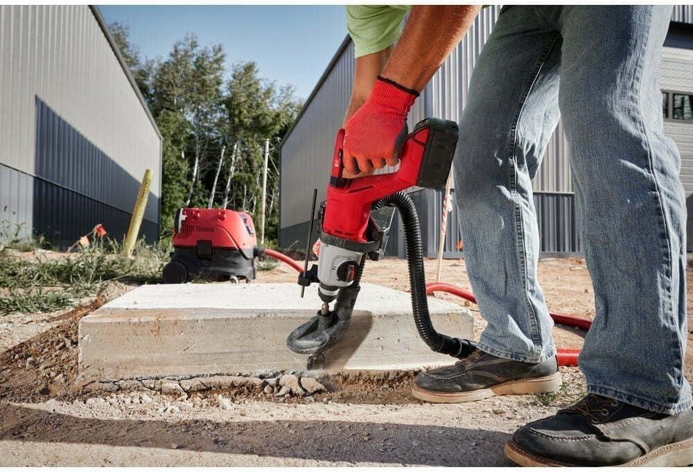 For Milwaukee.d M18 Rotary Hammer & Impact Wrench W/FrictionRing Combo Kit Bundle