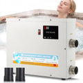 Mxmoonant SPA Heater, 18KW 220V Swimming Pool Heaters Hot Tub Water Thermostat with Touchscreeen for Above Ground Inground Pool, Spa, Bathtub