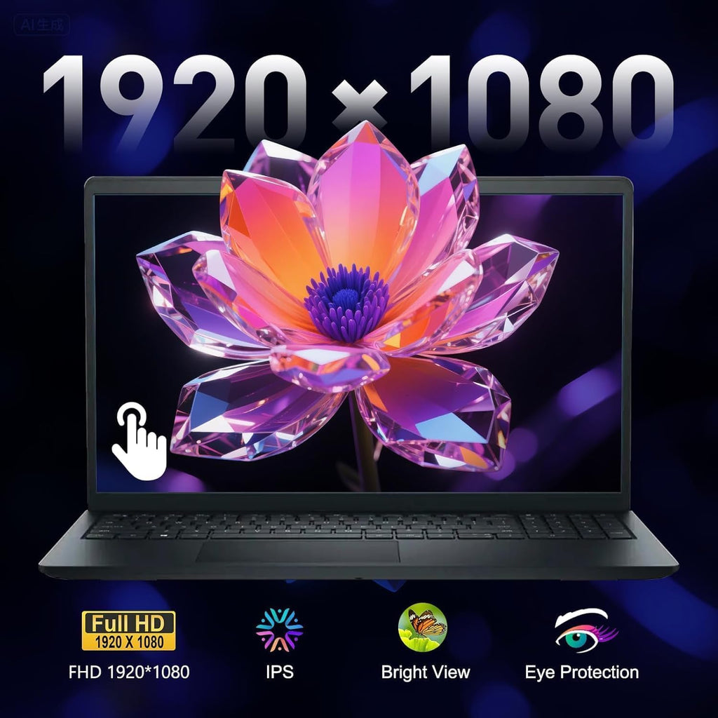 Dell Inspiron 15.6' 2K Touchscreen Laptop, 13th Gen Intel Core i5 (Beat i7-1250U), 12GB RAM, 256GB SSD, USB-C, Windows 11, w/o Mouse, Business & Study