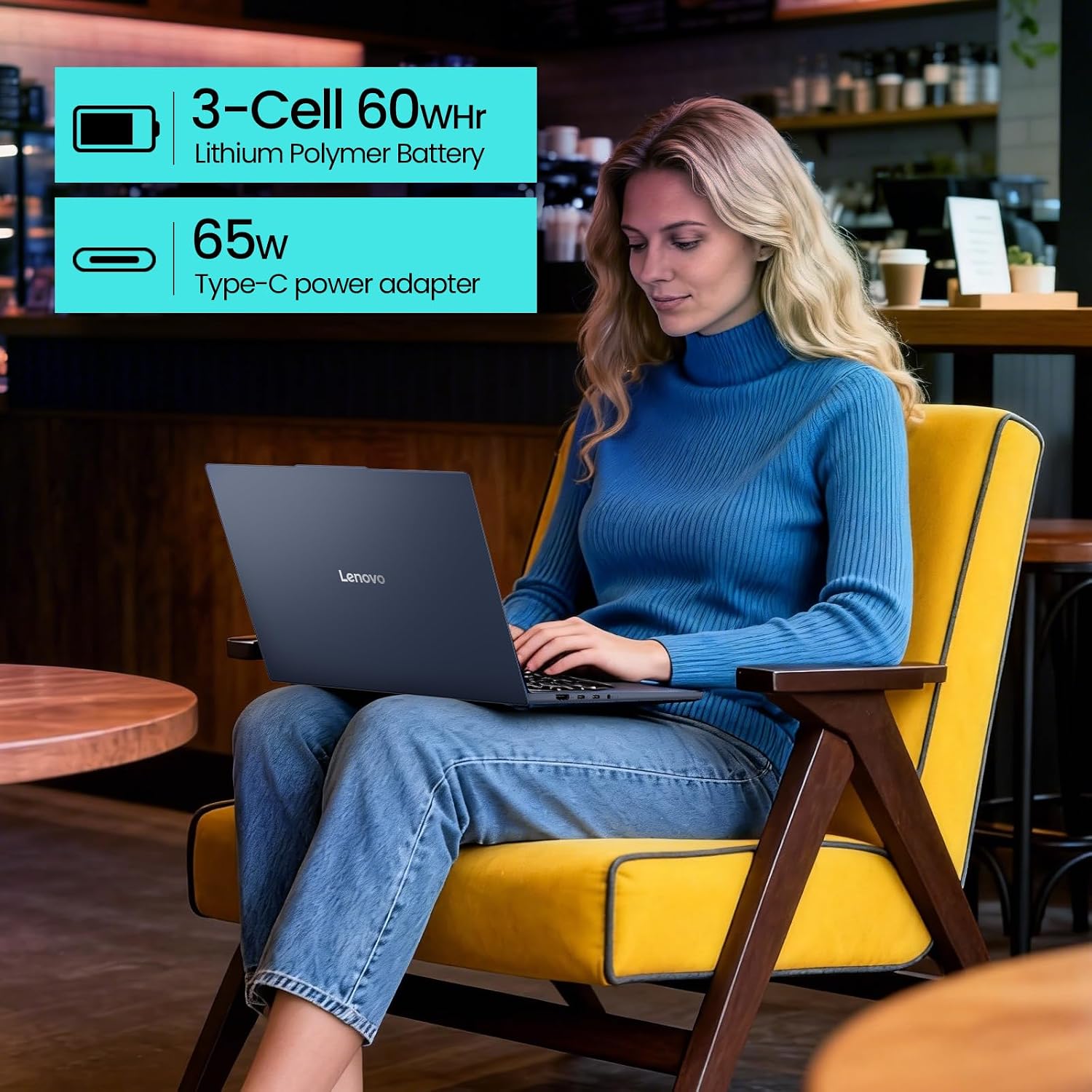 Lenovo IdeaPad Slim 5i Laptop Business 2026, 16' FHD+ Touchscreen, Intel Core 7 240H(Beat Ultra 7 255U), Facial Login IR Cam, Backlit KB, Win 11 Pro, Copilot, Al Voice Recorder (32GB DDR5 | 2TB SSD)