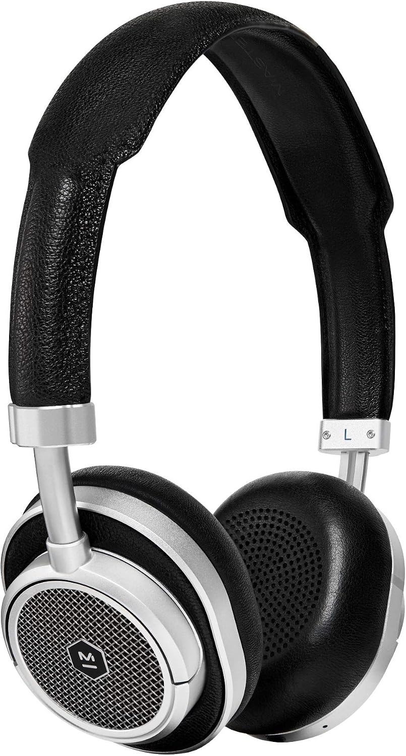 Master & Dynamic MW50+ Wireless Bluetooth Headphones - Premium Over-The-Ear Headphones - Noise Isolating - Studio & Recording Quality Headphones