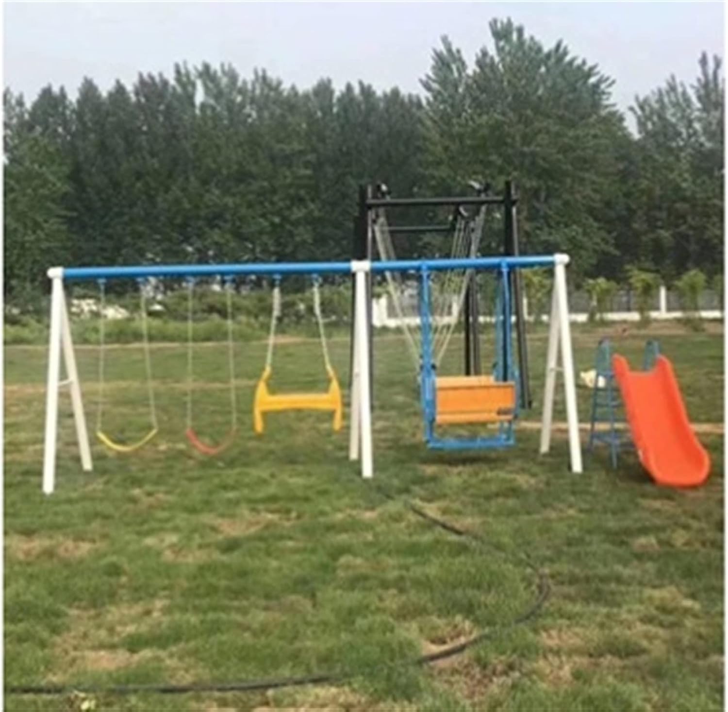 Swing Fun Outdoor Swing, Disc Hanging Chair, Bird's Nest Hanging Chair, Toys for Kids, Rocking Chair, Amusement Park Equipment Swings Seats Children Swing (Size : 100cm)