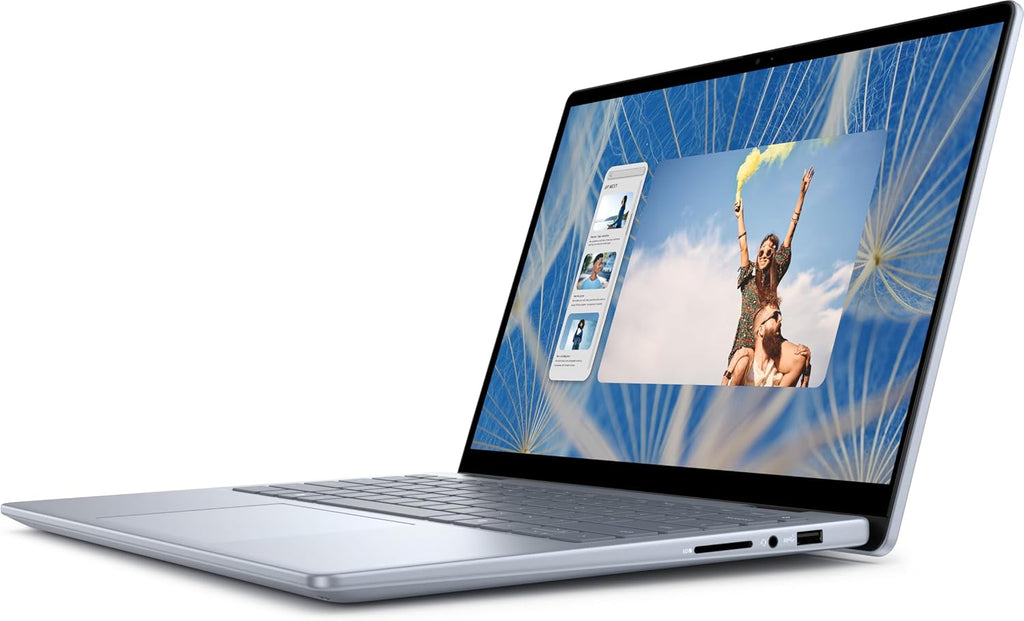 Dell 2025 Inspiron 14 2-in-1 14' WUXGA IPS Touch Laptop 6-Core AMD Ryzen 5 8640HS Radeon Graphics 16GB DDR5 512GB NVMe SSD USB-C w/DP WiFi AX BT Webcam HDMI1.4 Backlit KB Fingerprint Windows 11 Home