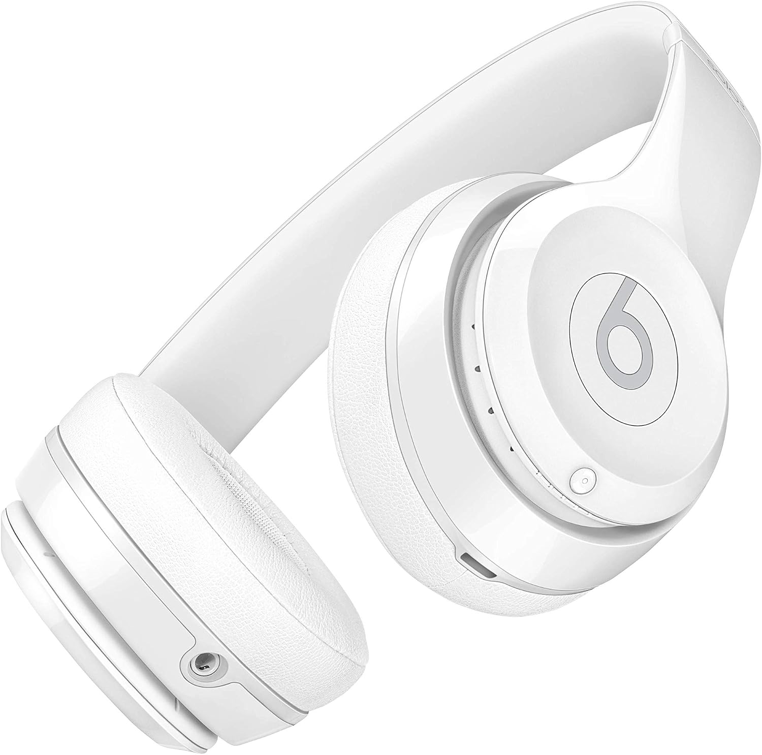 Beats Solo3 Wireless On-Ear Headphones - Apple W1 Headphone Chip, Class 1 Bluetooth, 40 Hours of Listening Time - Gloss White (Previous Model)