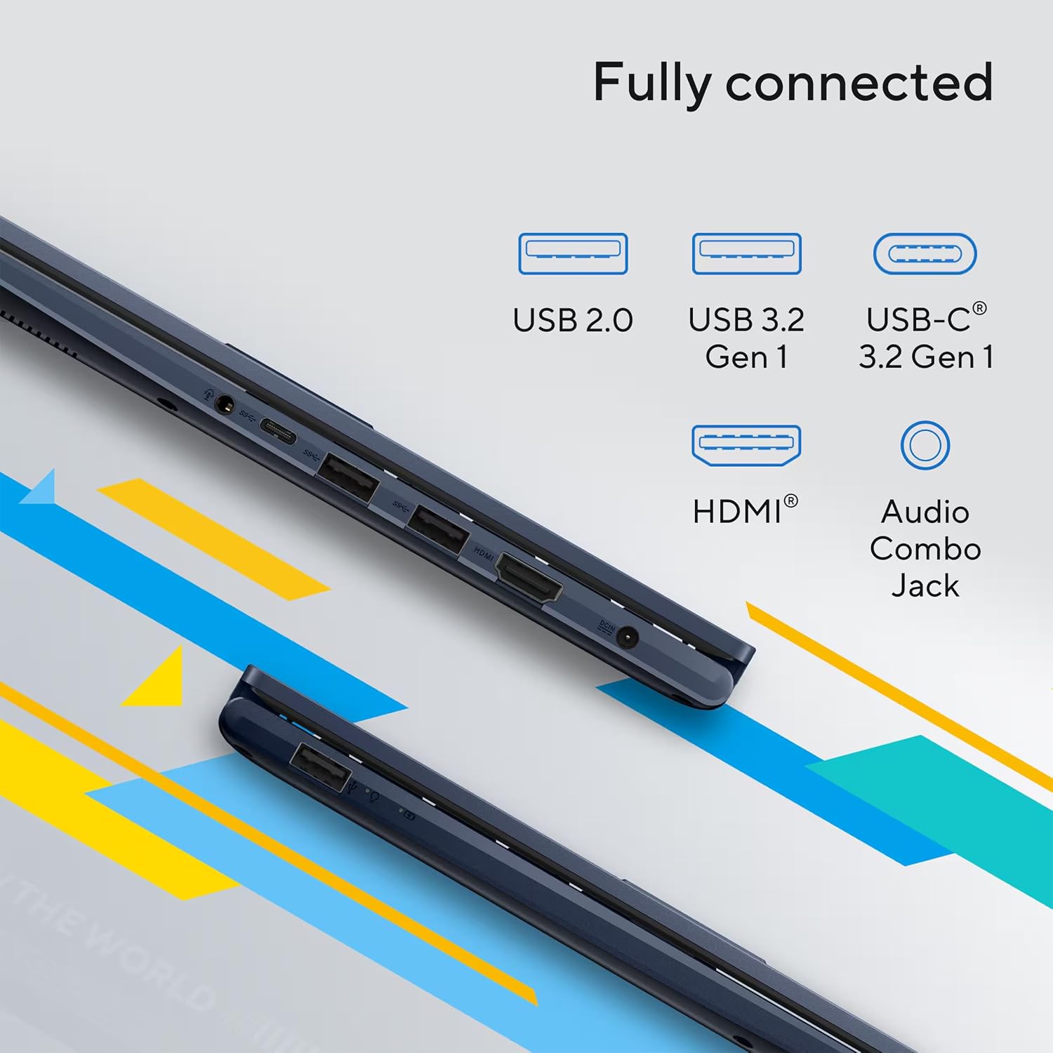 ASUS Vivobook 14' FHD Laptop, Intel Core i3-1315U, 24GB RAM+512GB PCIe SSD, w/Accessories, Sleek & Lightweight, All-Day Performance for Student, Home & Work, Trendy Colors, Windows 11