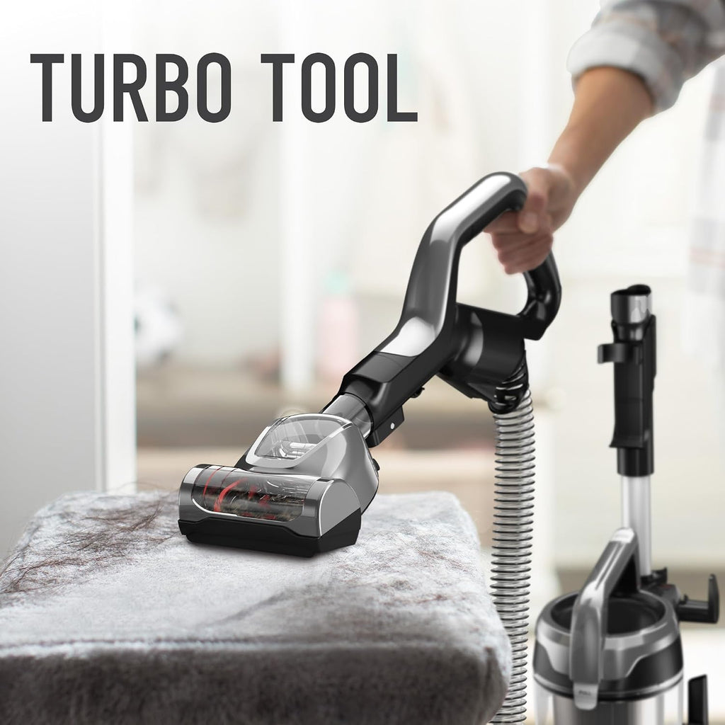 Hoover WindTunnel Swivel Pet Bagless Upright Vacuum Cleaner forhome use on Carpet and Hard Floors, Corded Upright Vacuum Cleaner for Pet Hair, Lightweight Design, Swivel Steering