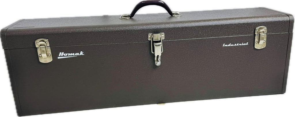 Homak 32-Inch Industrial Steel Toolbox, Brown Wrinkle Powder Coat, BW00200320