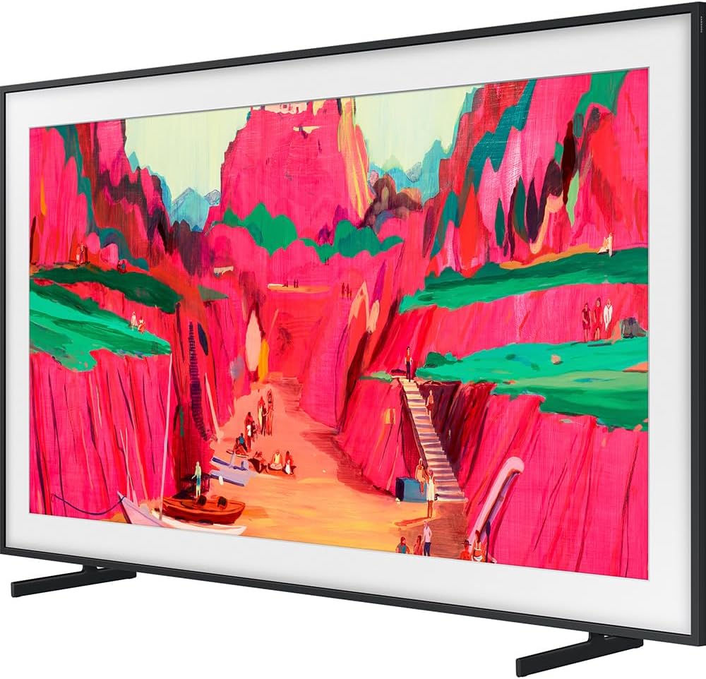 Samsung 65 inch The Frame Pro LS03FW 4K Neo QLED Mini LED Smart TV (2025) (Renewed) Bundle with Deco Gear 6FT HDMI 2.0 Cable and CPS Exclusive 26 Month Protection Pack (BEACH-CPS-26M3500)