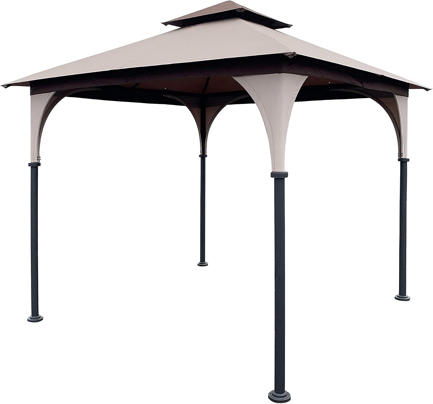 APEX GARDEN Replacement Canopy Top for 8' x 8' Gazebo #L-GZ375PST, L-GZ375PST-3